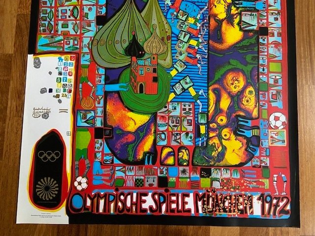 Friedensreich Hundertwasser  (after) - Olympische Spiele München 1972 #2.1