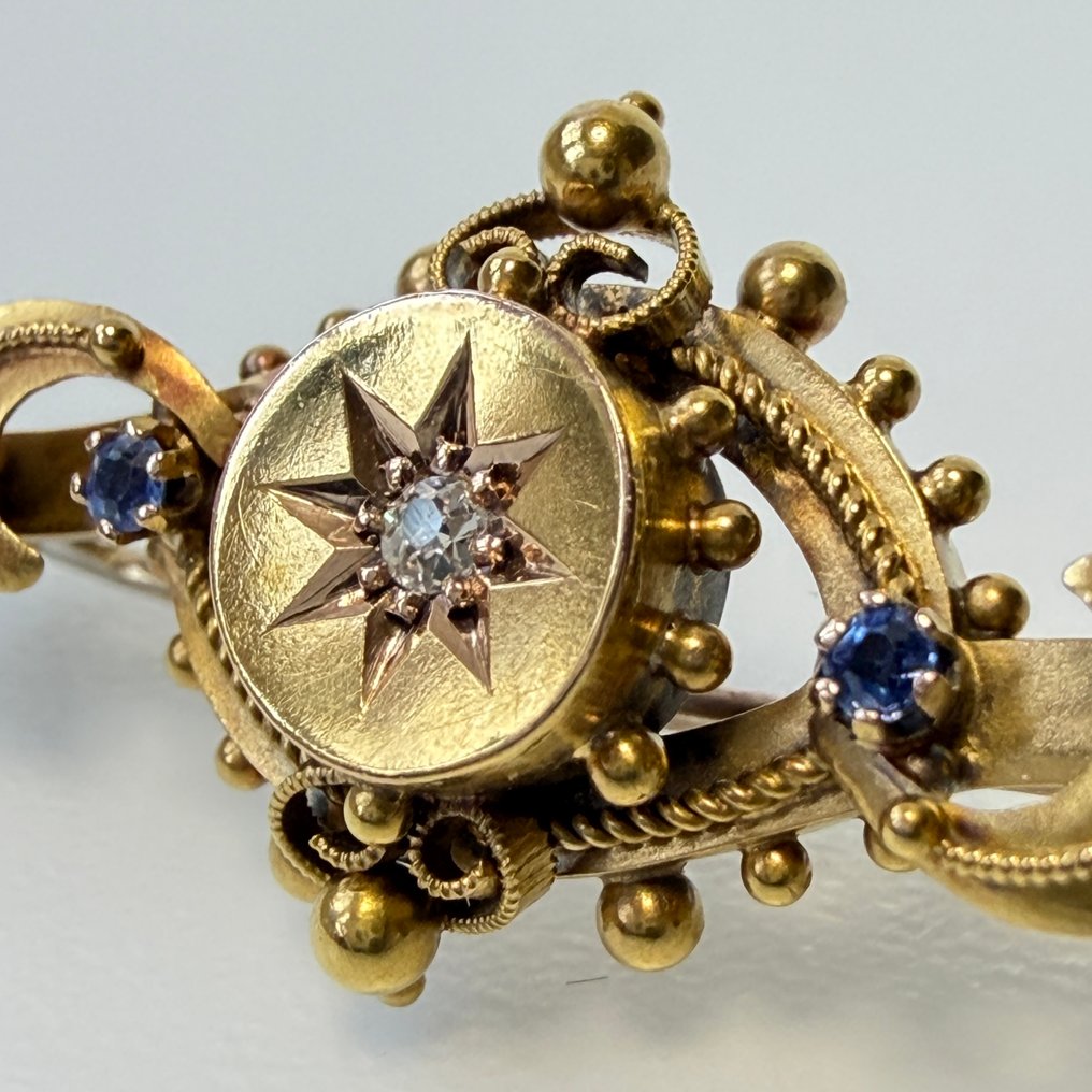 Broche - 15 carats Or jaune - Chester - 1906 #3.2