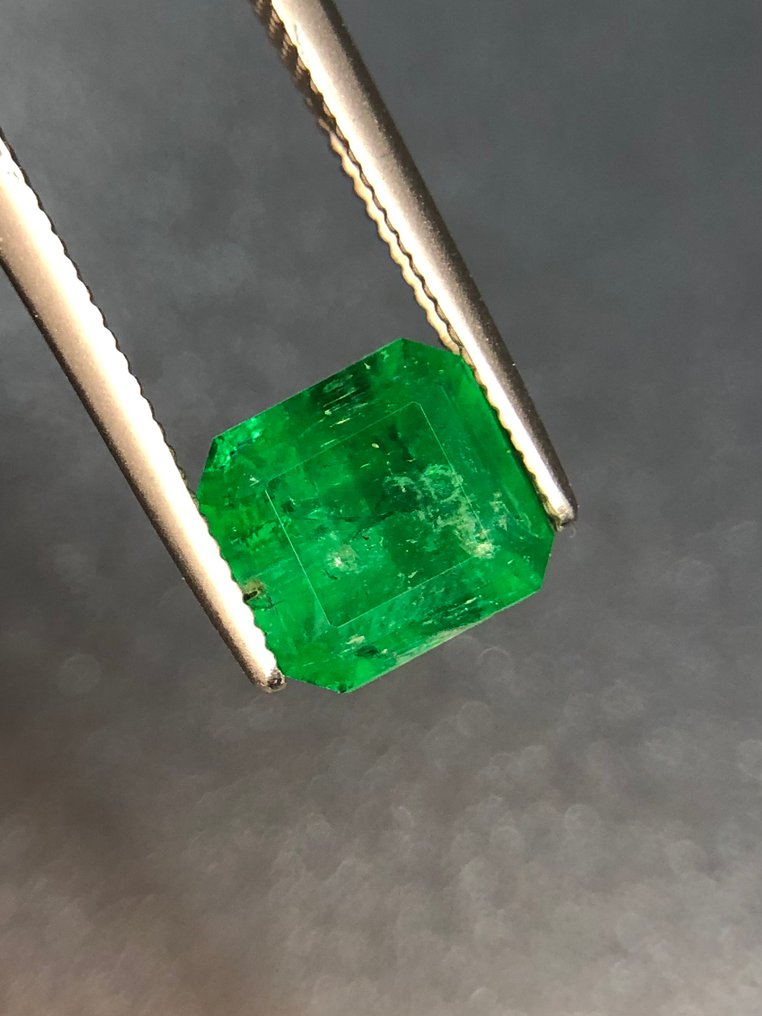 Nincs minimálár Smaragd  - 1.58 ct - Nemzetközi Színes Drágakő Szövetség (ICA GemLab) #3.2