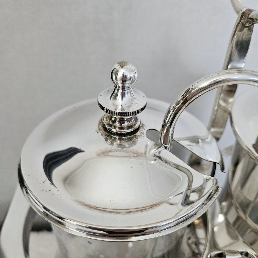 咖啡机 -  奢华皇家虹吸 - 玻璃, 木, 镀银 #4.3