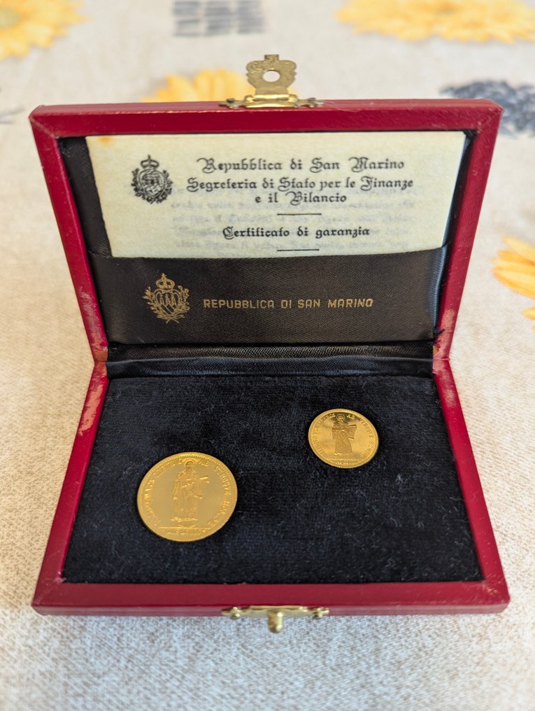 . Σαν Μαρίνο 1 + 2 Scudi 1974 #3.2