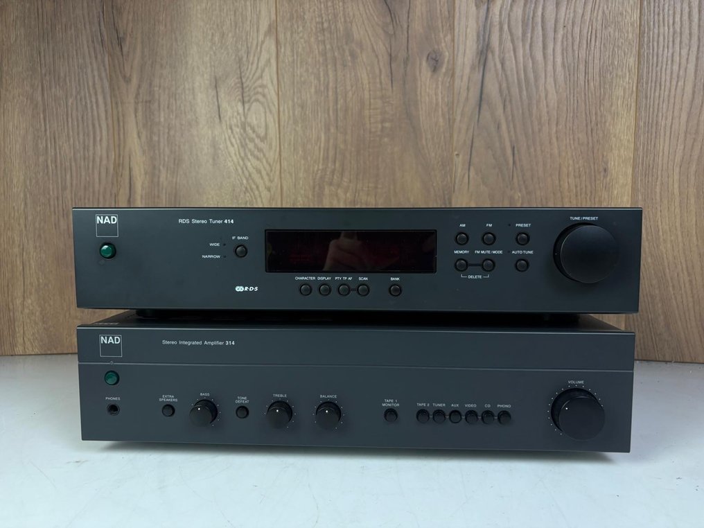 NAD - Amplificatore stereo 314 + sintonizzatore 414 Set stereo #2.1