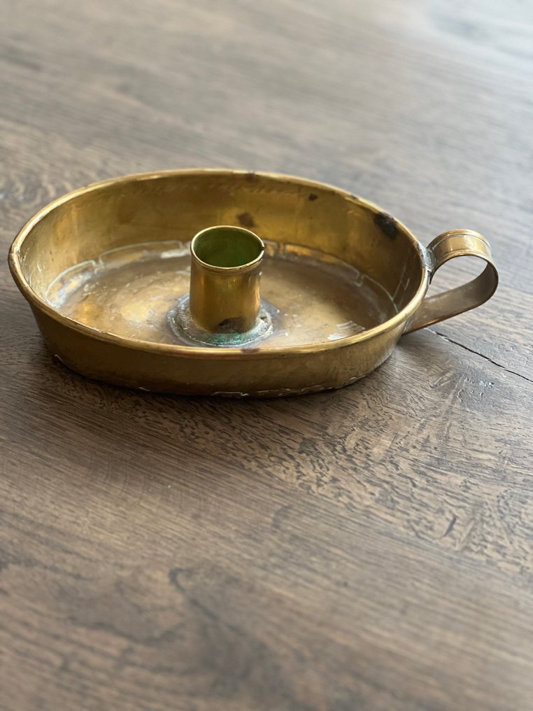 烛架 - 黄铜 - 罕见的台灯 #4.3