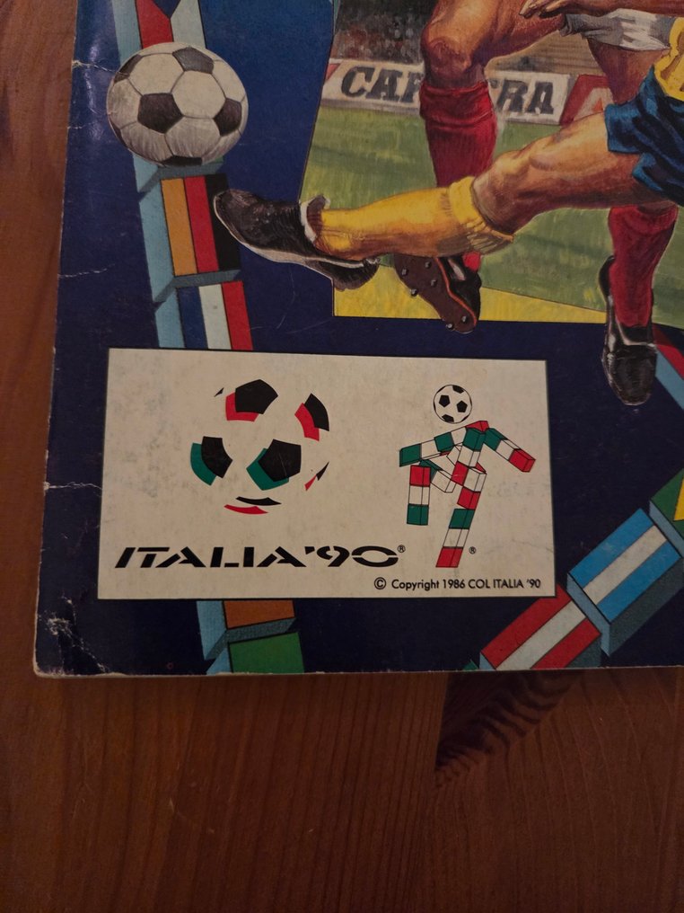 1990 Panini Diego Maradona, Marco van Basten, Rudi Völler, Gary Lineker, Emilio Butragueño, and others. - 1 Complete album - Good (GD) #2.1