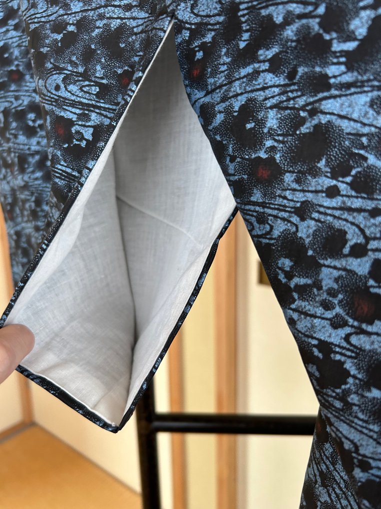 Kimono vecchio giapponese unico nel suo genere - Cotone - Giappone - Periodo Heisei (1989-presente) #4.3