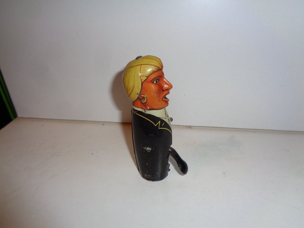 CKO Kellermann - 火焰吞噬者使用火石工作 - 上鏈錫製玩具 - 1940-1949 - 德國 #1.0