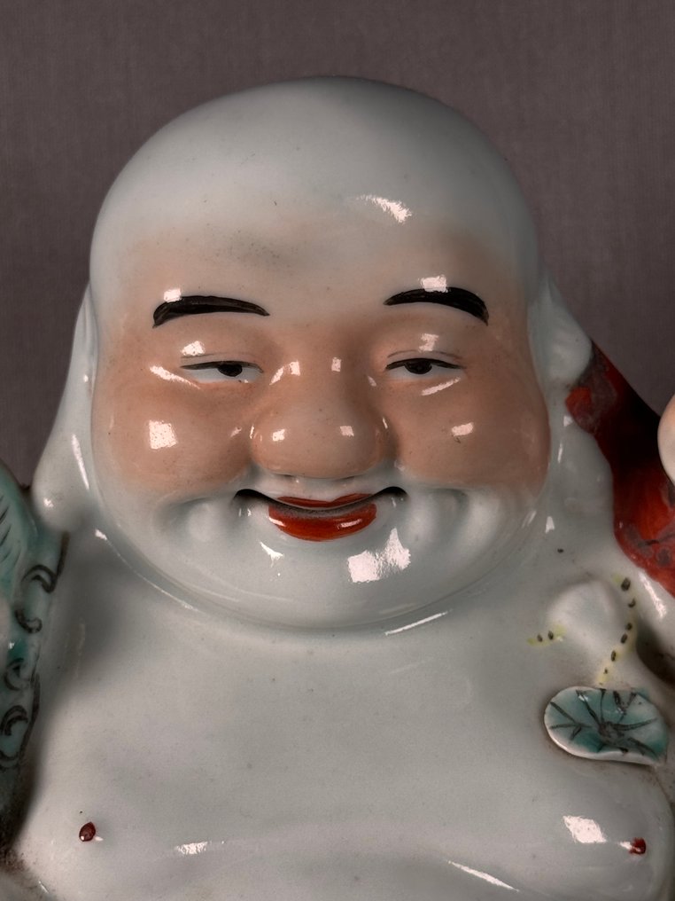 玩具人偶 - famille rose laughing buddha - 瓷 - 中国 #1.0