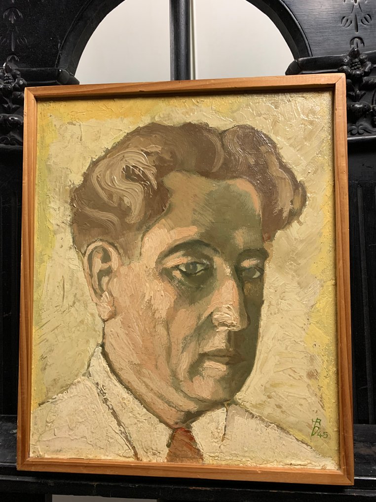 German school (XX) - Expressives Porträt #3.2