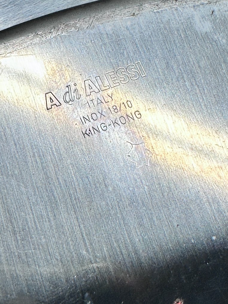 Alessi - King-Kong - 托盘 - Girotondo - 椭圆形 - 钢 #1.0