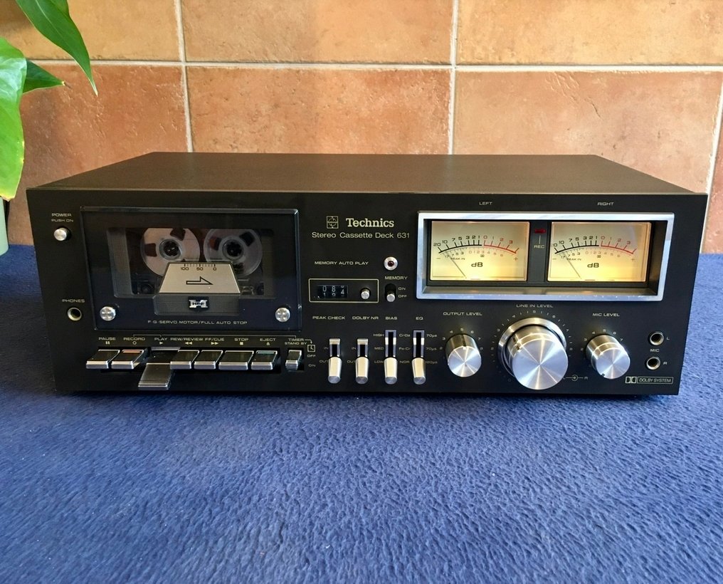 Technics - RS-631 HPF heads Audio-cassette deck #1.0