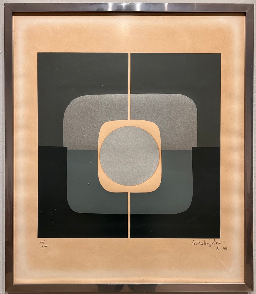 Amadeo Gabino (1922-2004) - Composicion Geometrica #1.0