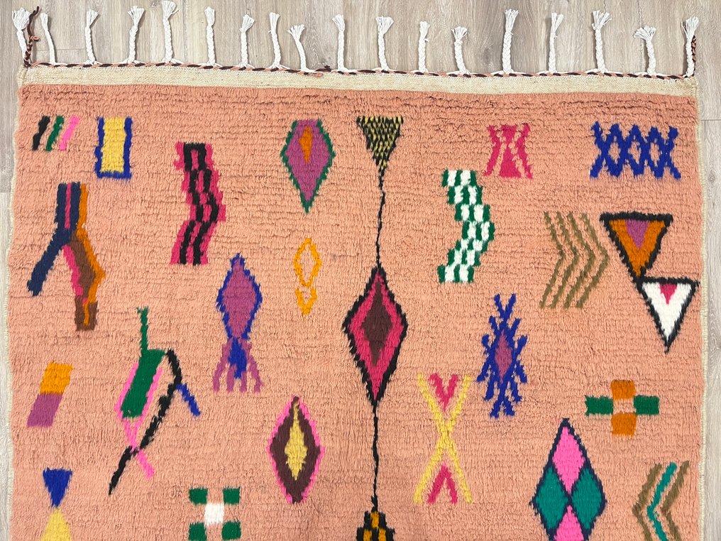 Berber, Tappeto Azilal in lana naturale - Tappeto - 309 cm - 206 cm - Stile berbero autentico #4.3