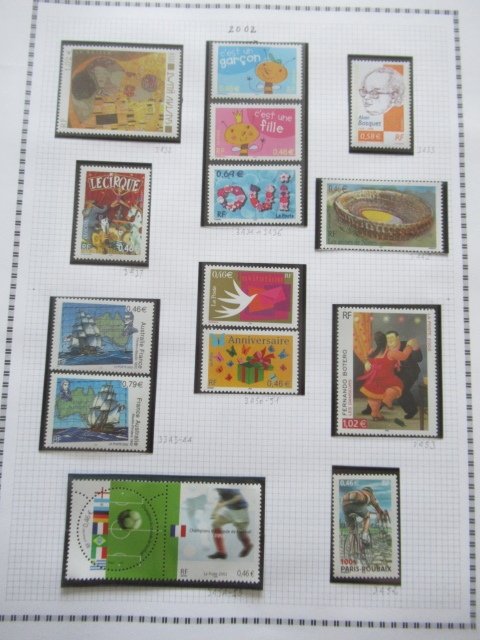 France 2002/2007 - Superb collection in a Yvert&Tellier album. #2.1