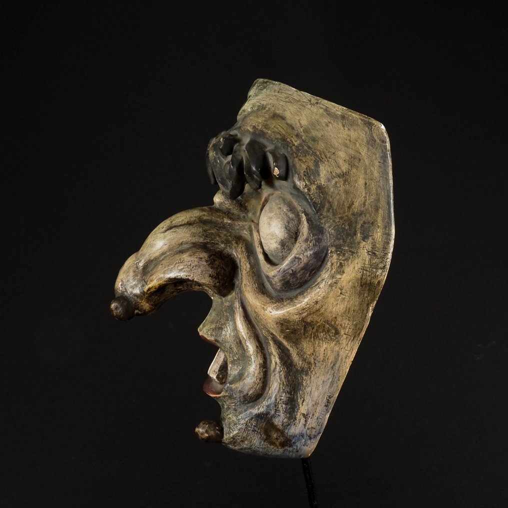 maschera Topéng - Petruk / Punakawan - Java - Indonesia (Senza Prezzo di Riserva) #4.3