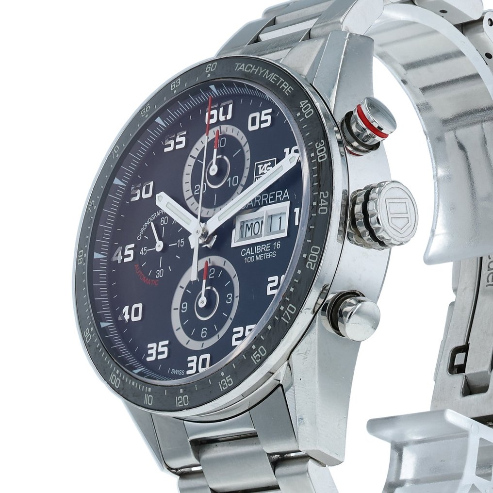 TAG Heuer - Carrera Calibre16 100m Chronograph Day-Date - Sans prix de réserve - CV2A1R - Homme - 2010-2020 #3.2