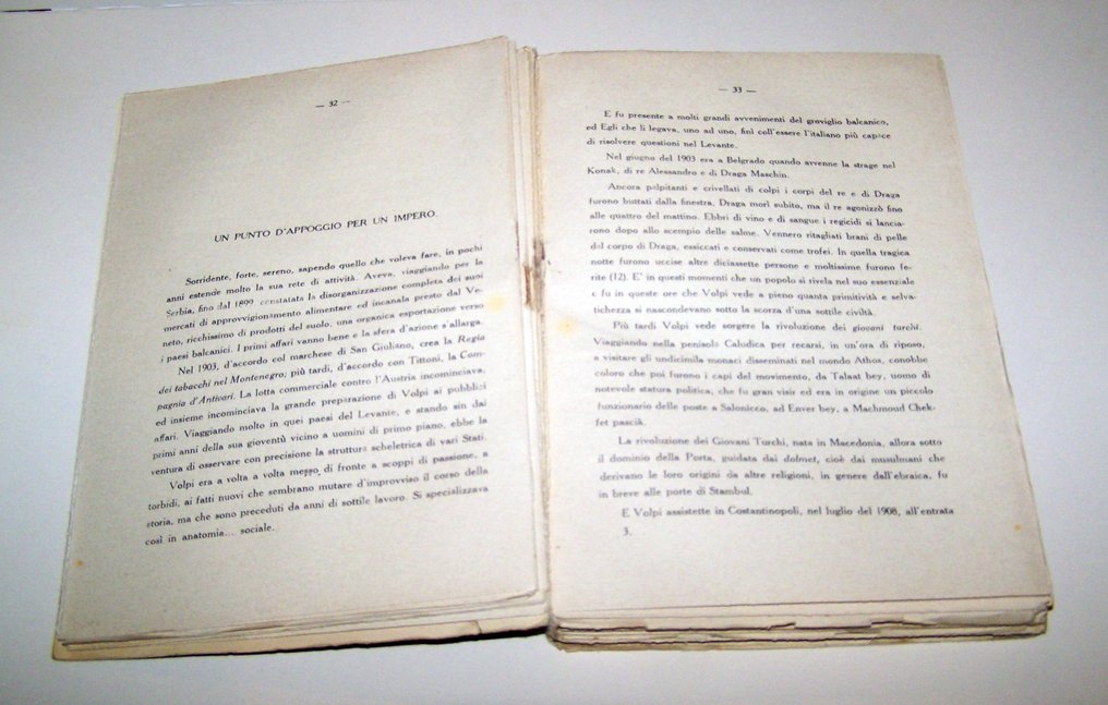 Oreste Mosca - Lotto Giuseppe Volpi, Conte di Misurata 1928 / Auguri autografi / Nerina Pisani - 1921-1935 #3.2