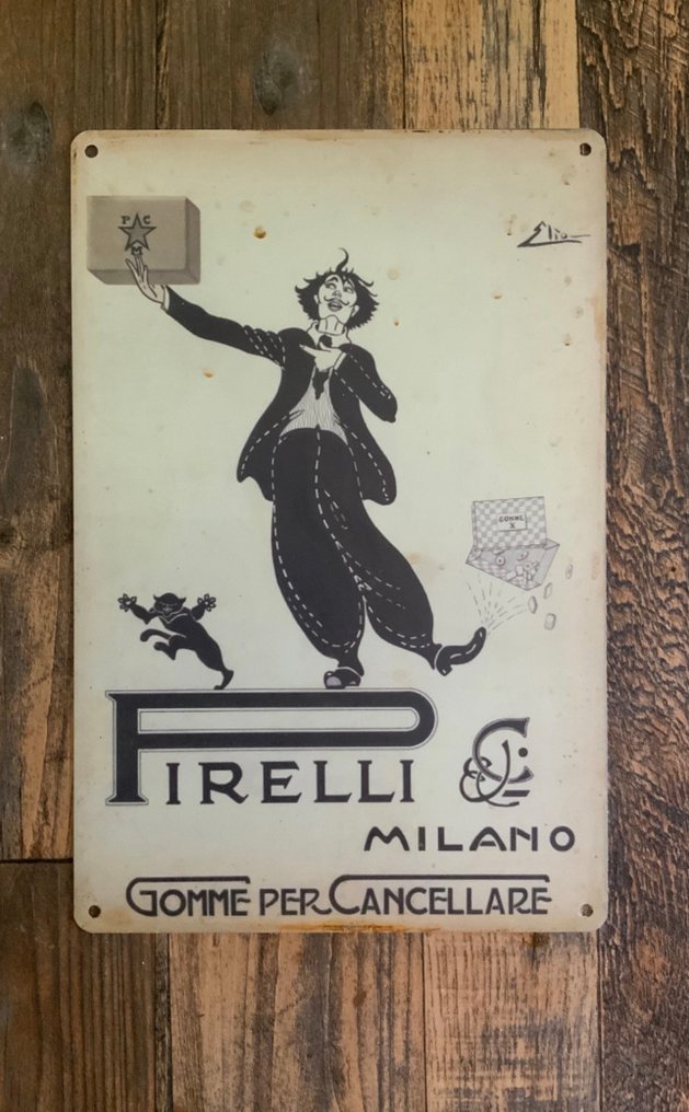 Targa Pirelli - Werbeschild - Blech #1.0