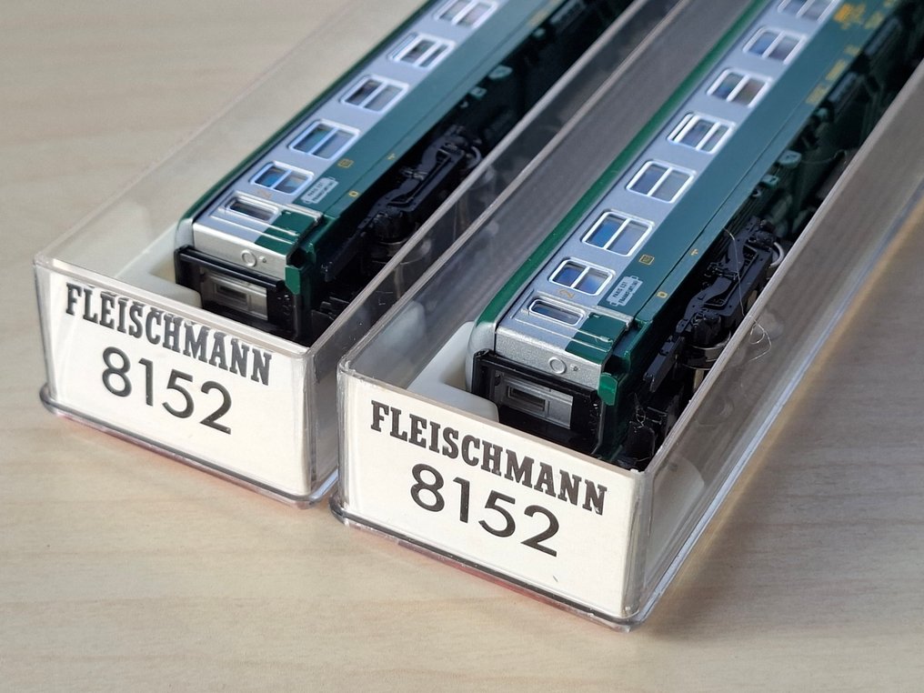 Fleischmann N - 8152 - Carrozza passeggeri di modellini di treni (2) - Carrozze di seconda classe B11 per treni veloci - SNCF #4.3