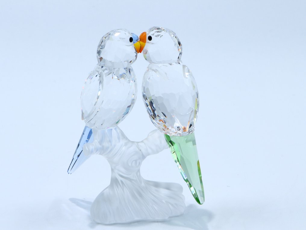 Figure - Swarovski - Grasparkieten (Unboxed) - Crystal #1.0