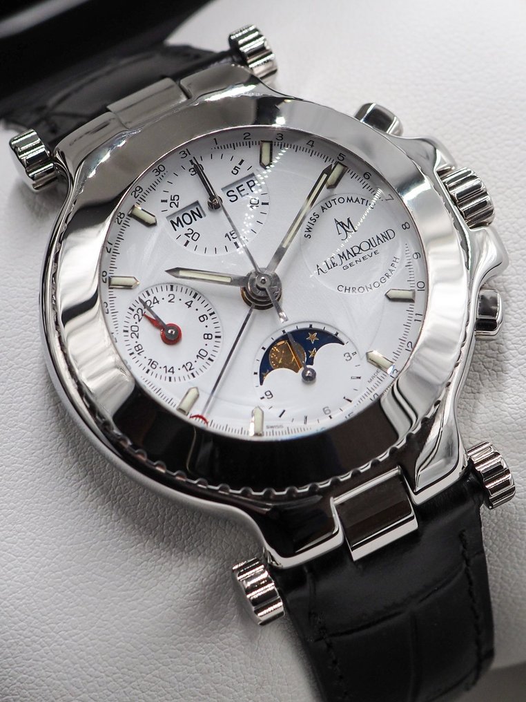 André Le Marquand - χωρίς τιμή ασφαλείας - * NEW * Chrono Automatic * Moon Phase * - Άνδρες - 2010-2020  #1.0