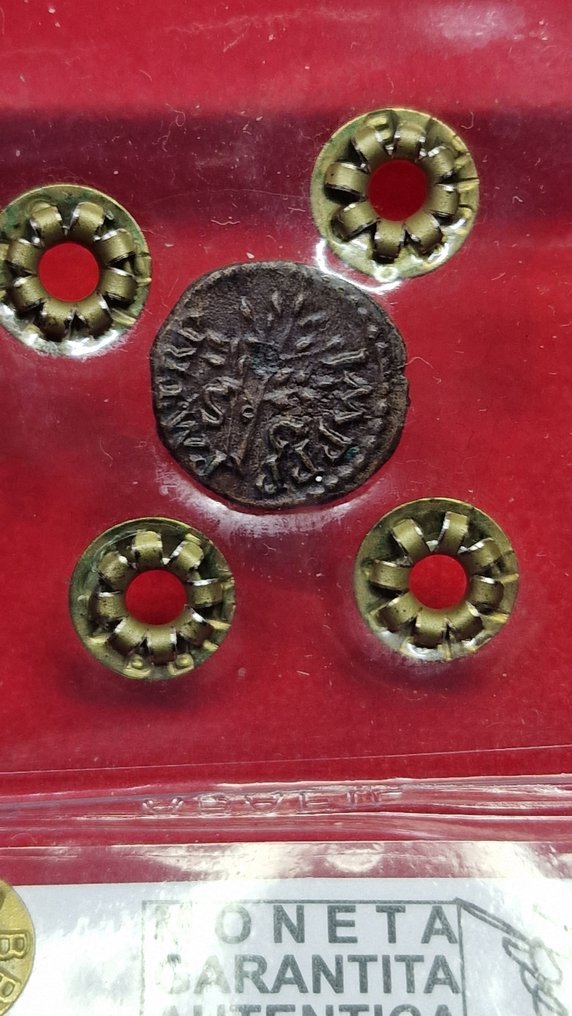 罗马帝国. 尼禄 （公元 54-68）. Quadrans  (没有保留价) #1.0