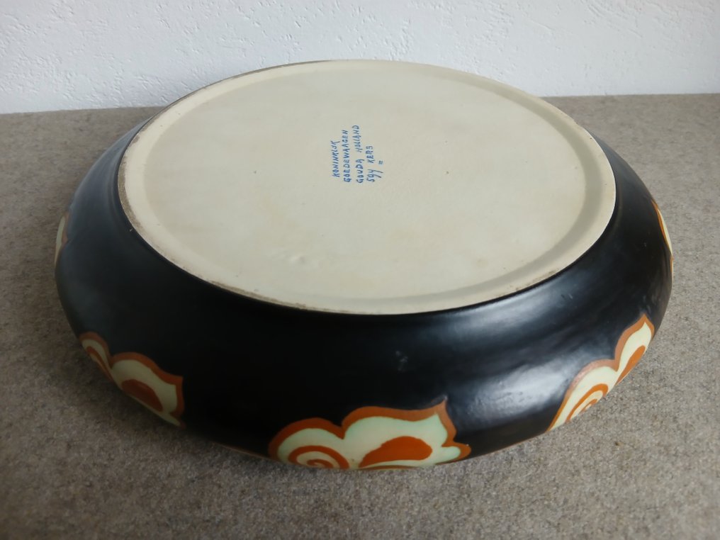 Goedewaagen - Piatto da portata - Terracotta, Plateel Gouda - piatto di frutta, piatto da portata #4.3