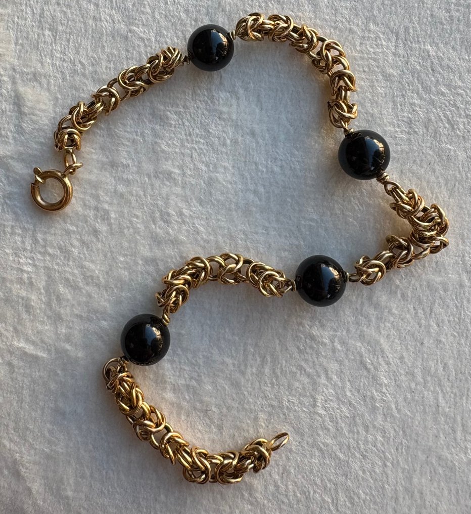 链式手链 - 19.2克拉 黄金 #3.2