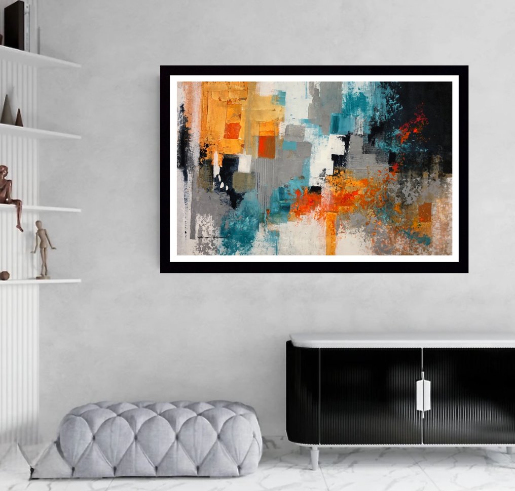 Dam Domido - Back to fun colors - 150 x 95 cm - No reserve price #1.0