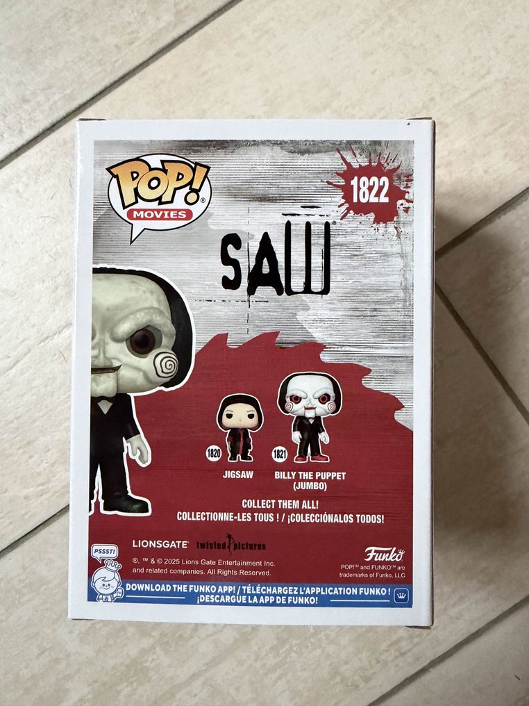 Funko  - Funko Pop BILLY THE PUPPET - 2020年及之后 #1.0
