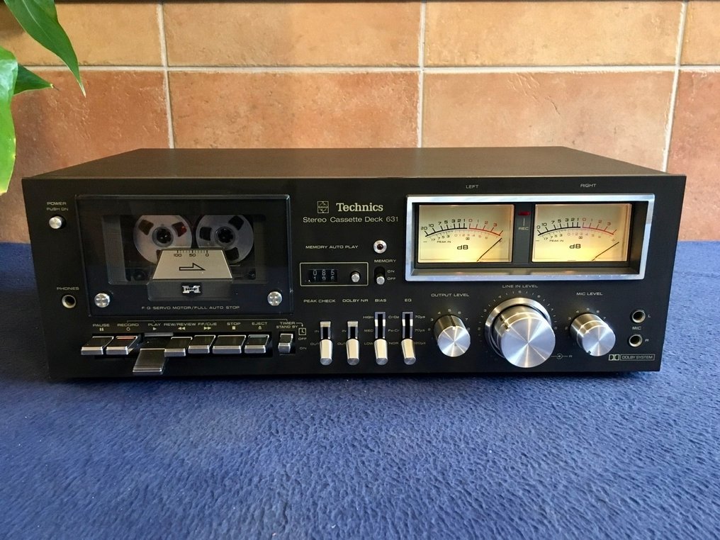 Technics - RS-631 HPF heads Audio-cassette deck #4.3