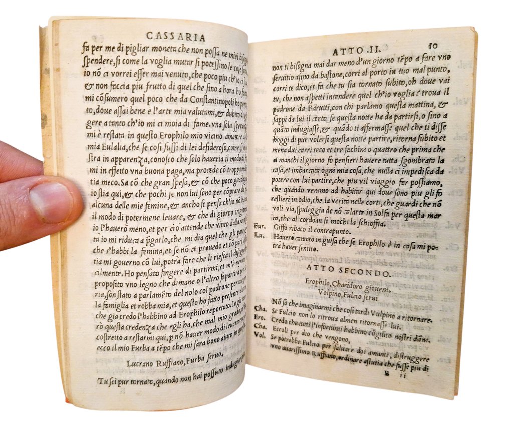 Ariosto - Cassaria. Comedia - 1538 #4.3