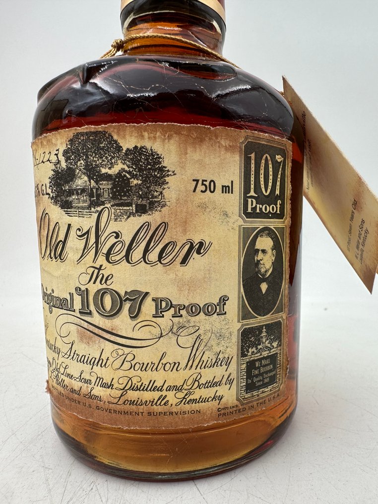 Old Weller 7 years old Original 107 Barrel Proof - Stitzel-Weller - b. 1979 - 75 cl #4.3