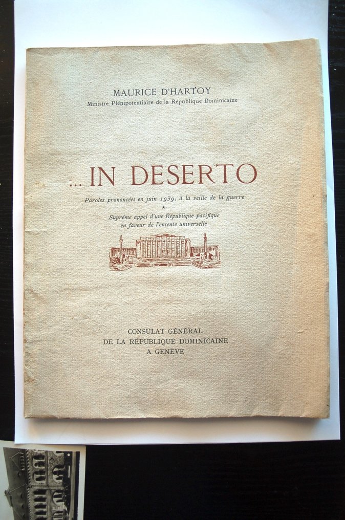 Maurice d'Hartoy - IN DESERTO - 1940 #1.0