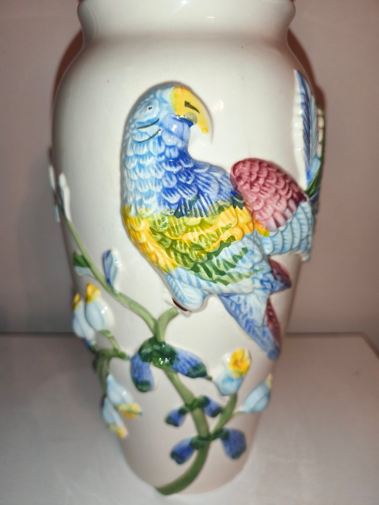 花瓶  - 陶瓷 - 大鹦鹉花瓶 #1.0