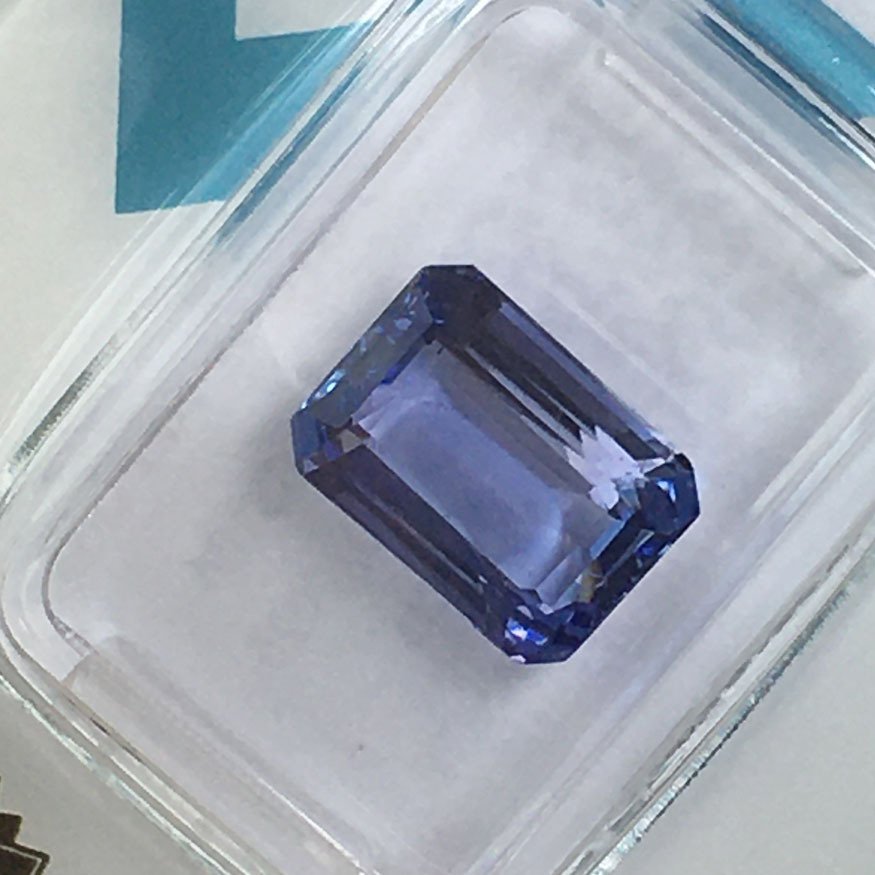 没有保留价 - 1 pcs  紫罗兰色 坦桑石  - 3.72 ct - 国际宝石研究院（IGI） - 天然坦桑石 #1.0