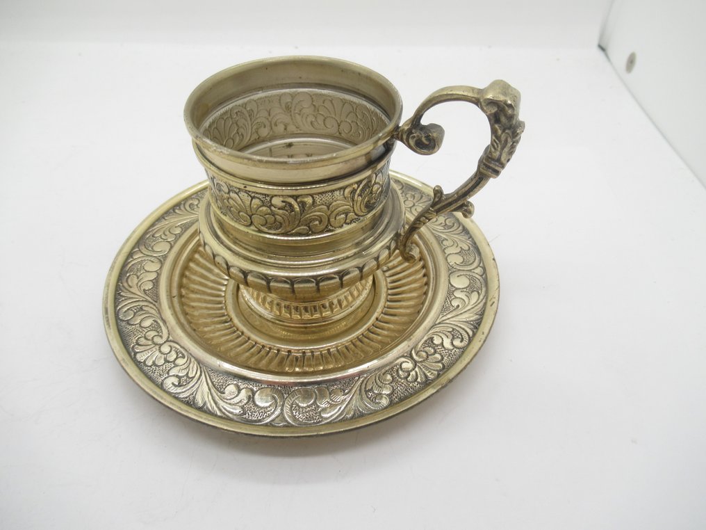 杯子和碟子 (2) - .800 银 #1.0