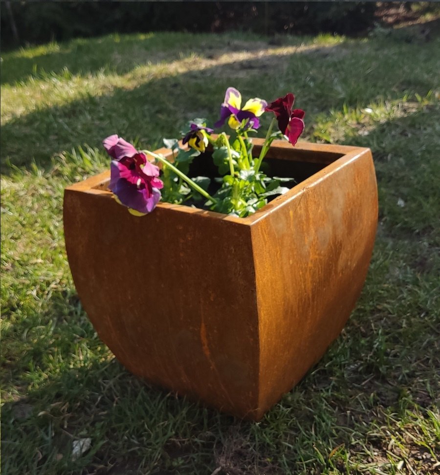 Virágcserép - Acél #1.0