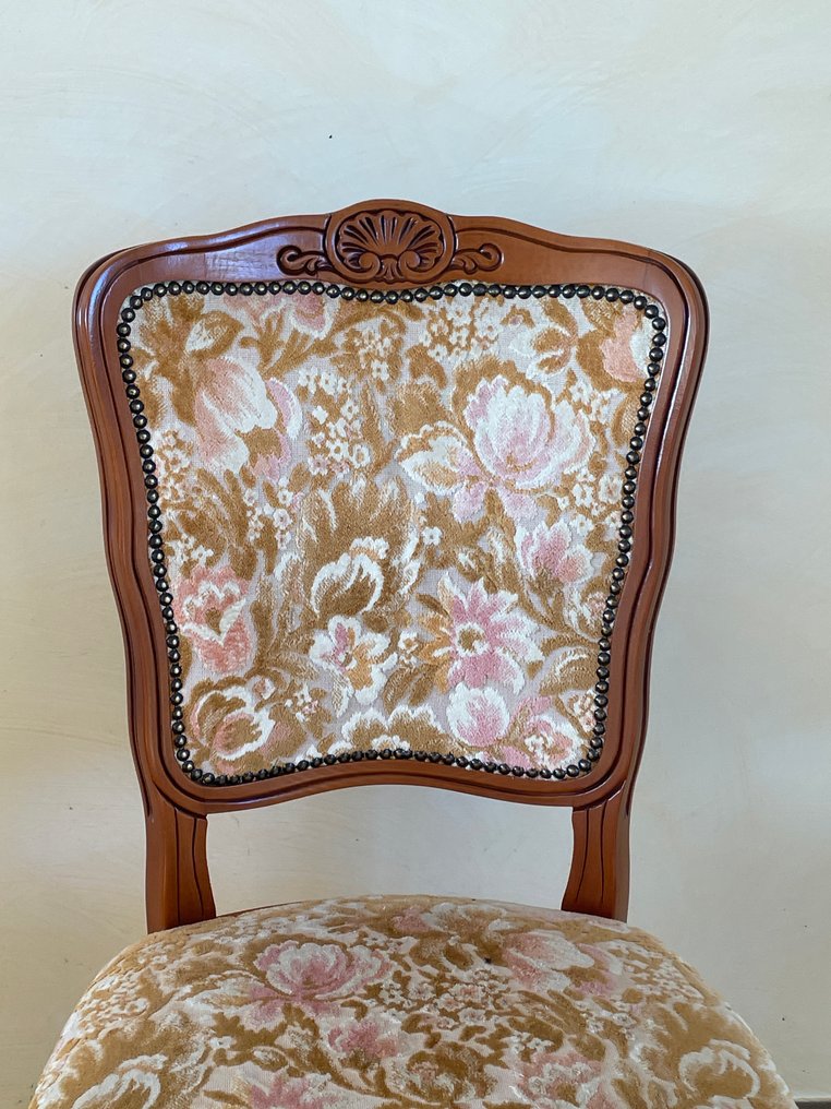 椅子 (2) - 金属, 木, 纺织品 - 一套两把椅子 #4.3