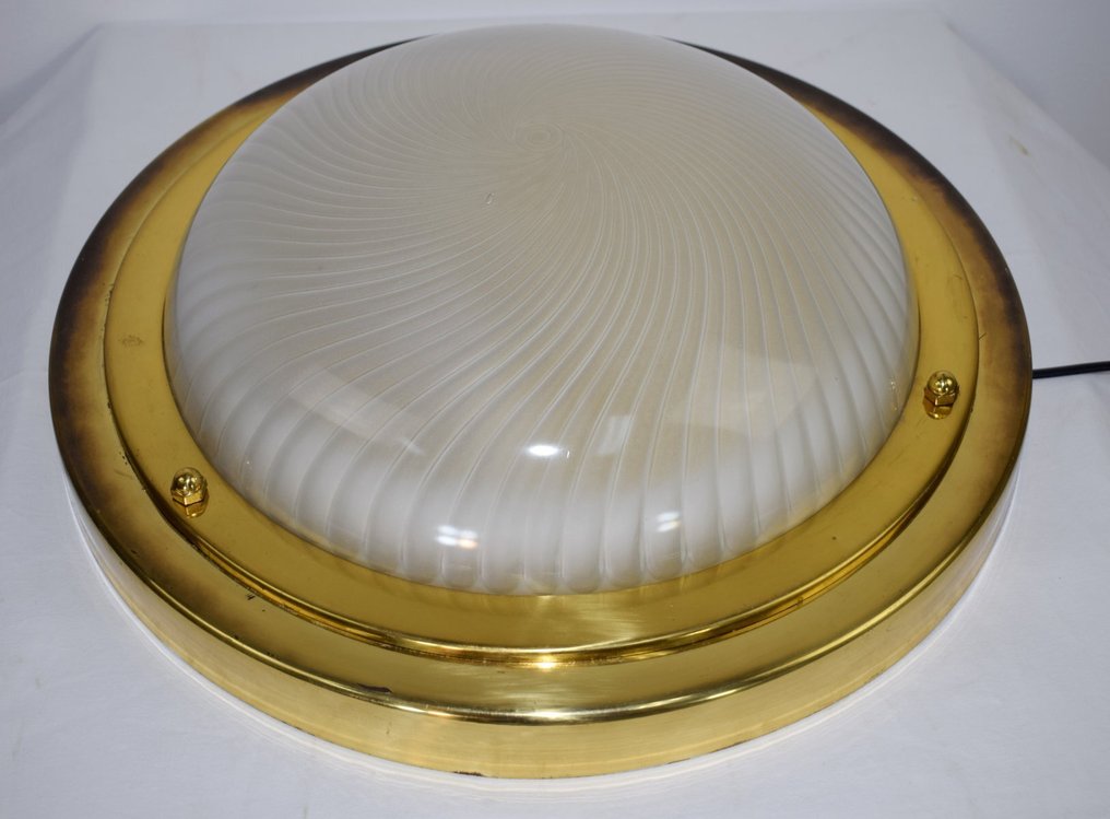 Ceiling lamp - Brass, Glass #3.2