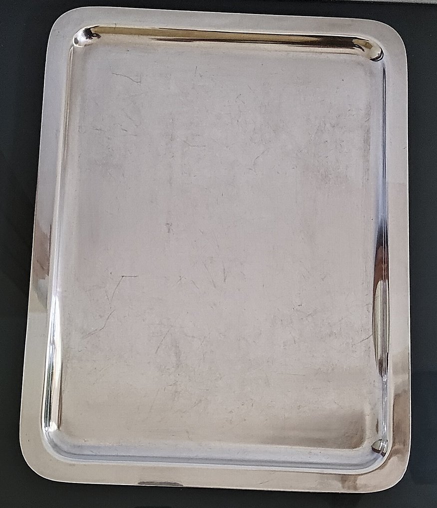 Gallia - Luc Lanel - Serving tray - silver metal #2.1