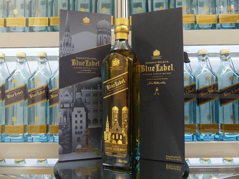 Johnnie Walker Blue Label Munich / München Limited Edition Design - one of 1200 bottles  - 700ml #1.0