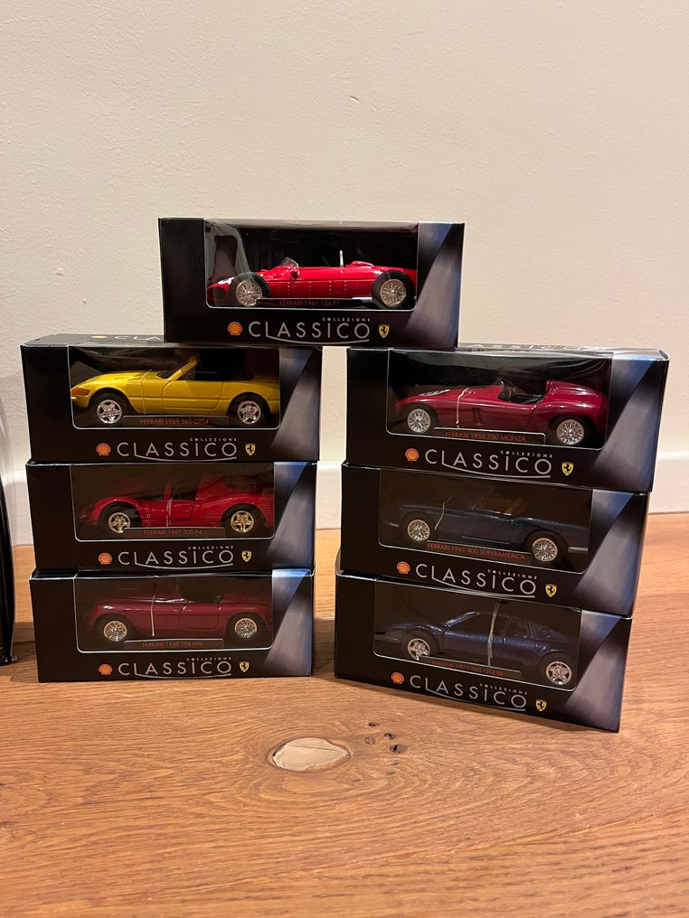 Shell Collezione Classico Diverse schalen 1:18 # 1:38 - Model sports car (9) - Ferrari - Shell Collezione Classico Collection #2.1
