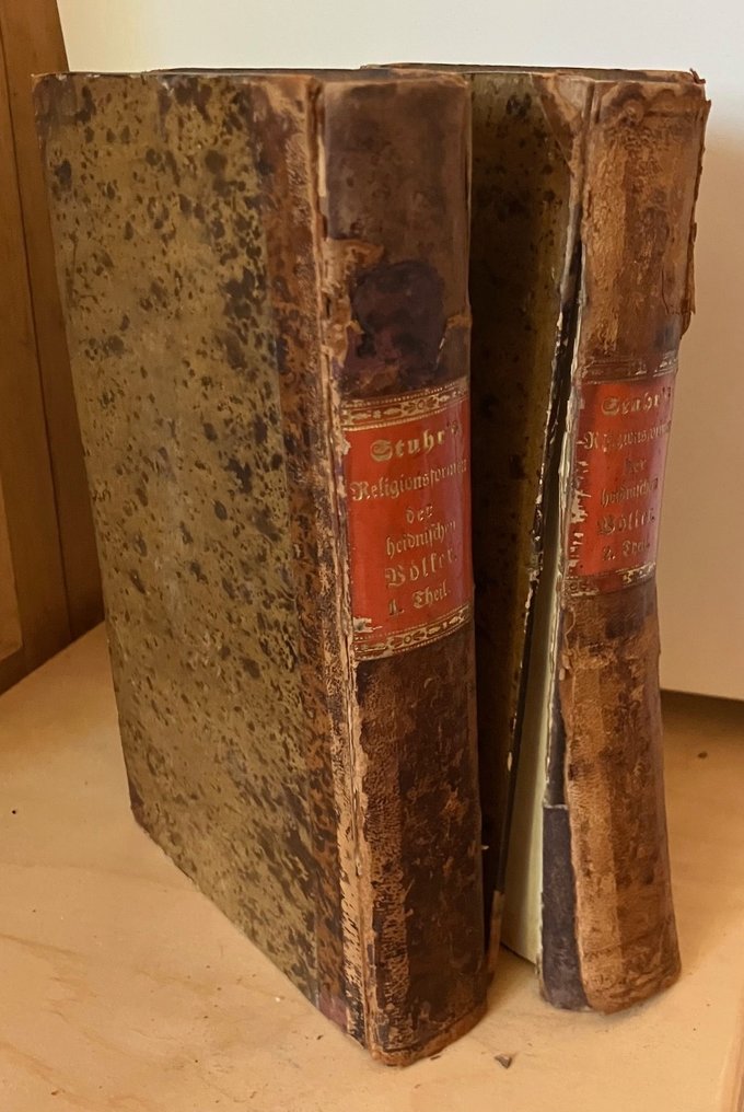 (Peter Feddersen) Stuhr - Die Religions-Systeme (Völker des Orients / Hellenen) - 1836-1838 #1.0