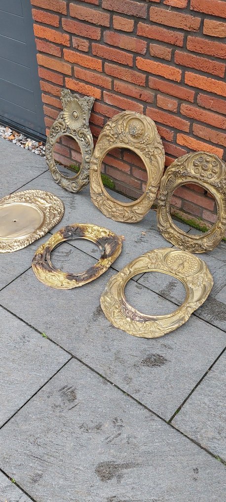 Clock parts -   Copper - 1920-1930 - comtoise parts #4.3