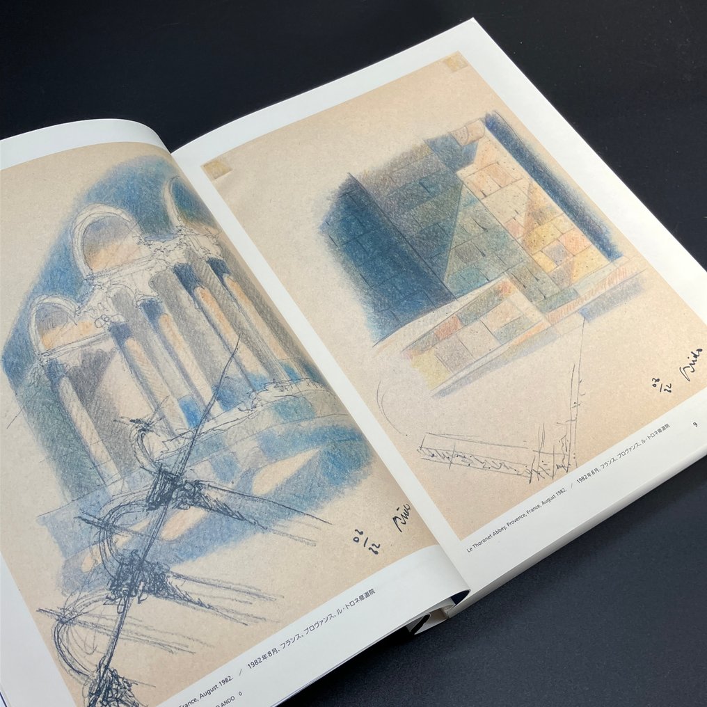 Signed; Tadao Ando - 0 Process and Idea ( Signed with Drawing ) - 2012 #3.2