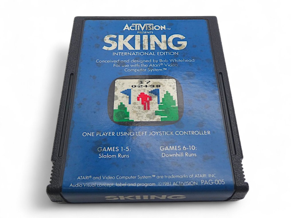 Atari, ActVision - 2600 VCS - 4x Space Videogame: Skiing, Ms. Pac-Man, Enduro & Breakout - 1980s - 电子游戏 - 带原装盒 #3.2