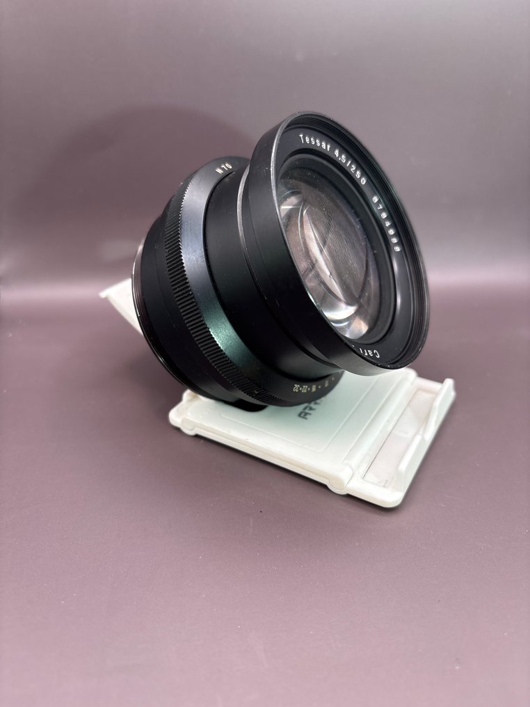 Carl Zeiss Jena Tessar 4.5/250mm | Obiektyw „barrel lens” #1.0