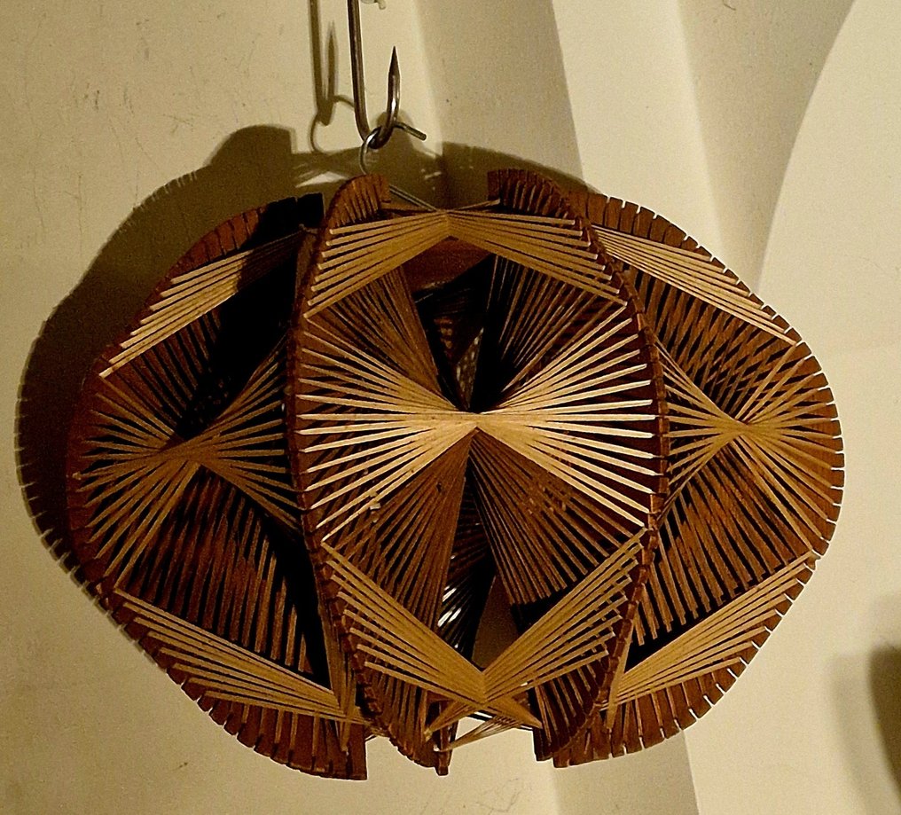 Függő lámpa - Fa #1.0