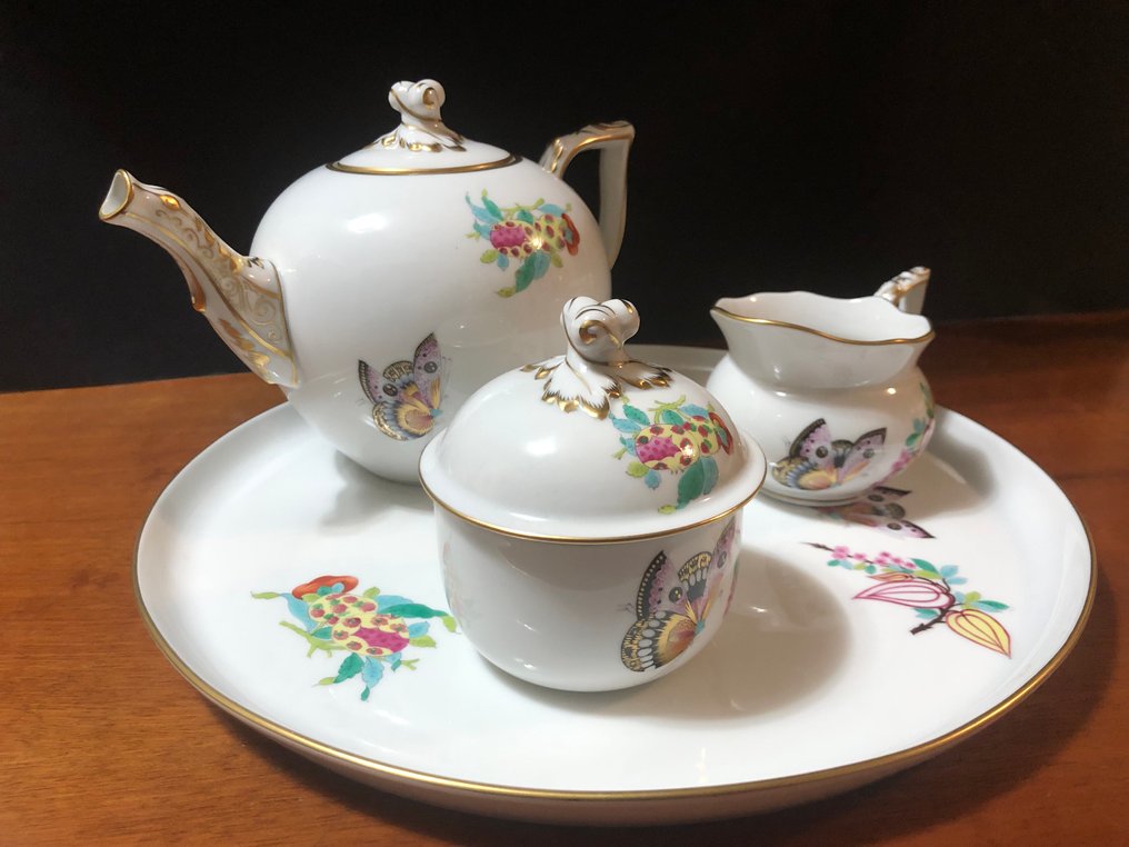 Herend - disegno P R A - Tea service (4) - PRA - Porcelain #1.0