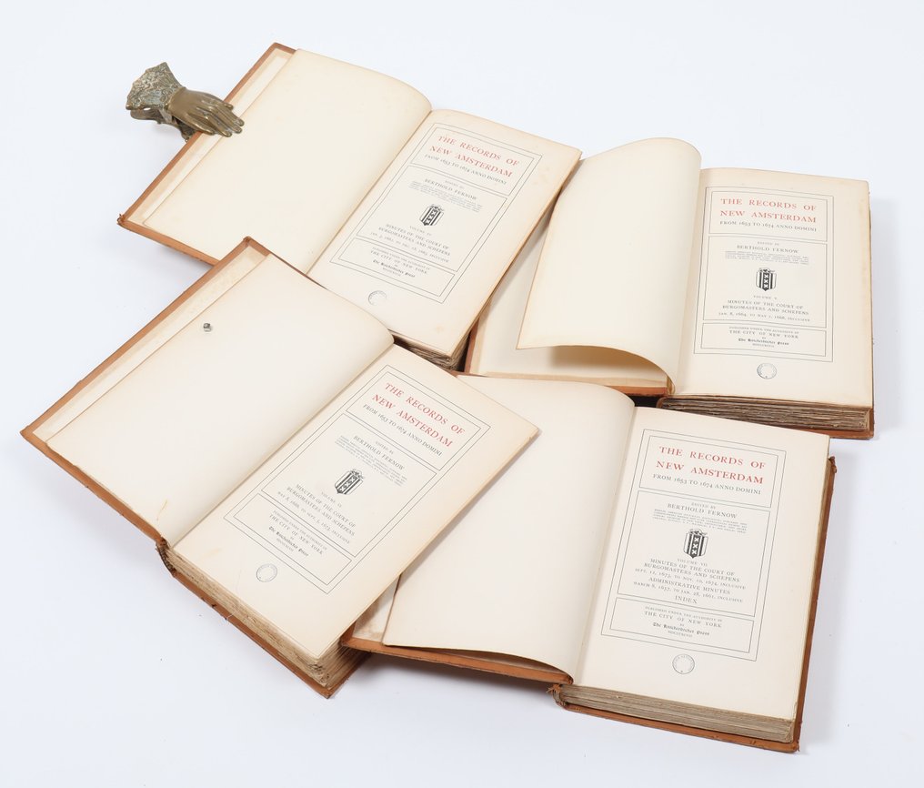 Berthold Fernow - The Records of New Amsterdam from 1653 to 1674 anno domini - 1897 #1.0